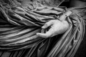 Intricate details of a Roman marble statue showcasing classical drapery and texture. — Julius Caesar The Man Who Changed Rome